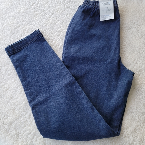 Croft & Barrow. Small. NWT. Dk Wash. - Picture 5 of 10